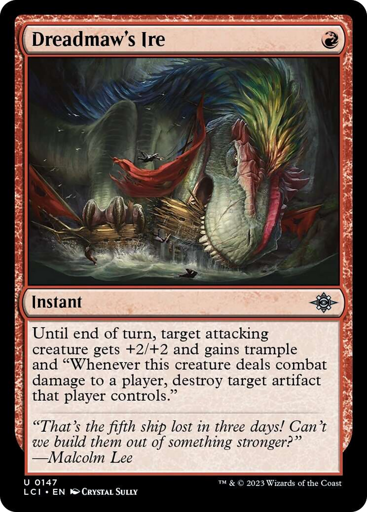 Dreadmaw's Ire [The Lost Caverns of Ixalan] | Galactic Gamez
