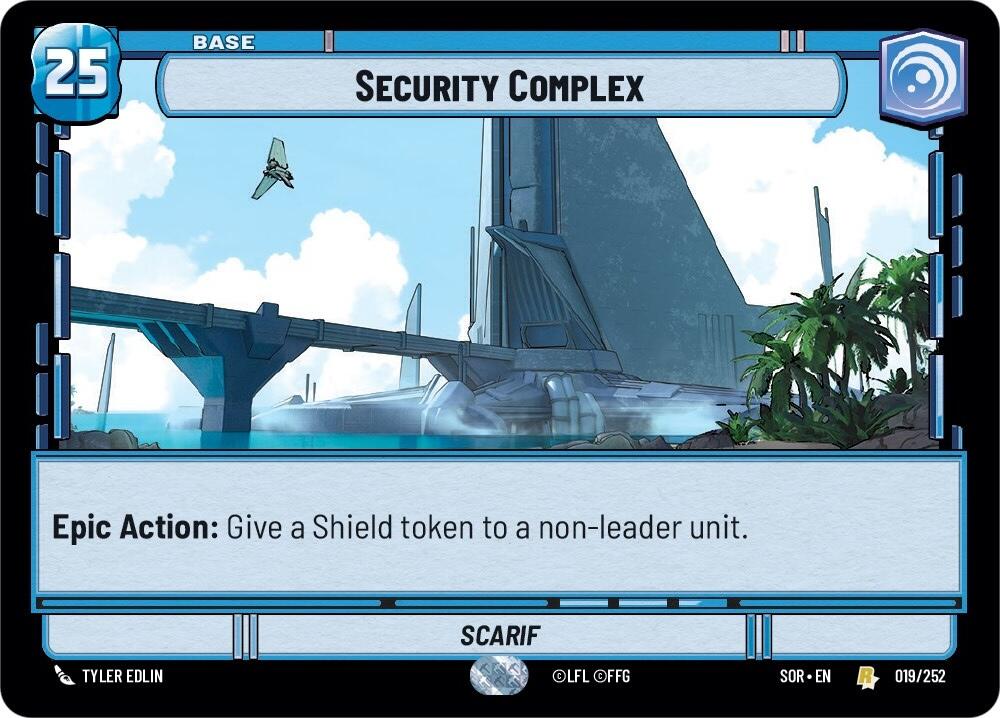 Security Complex (019/252) [Spark of Rebellion] | Galactic Gamez