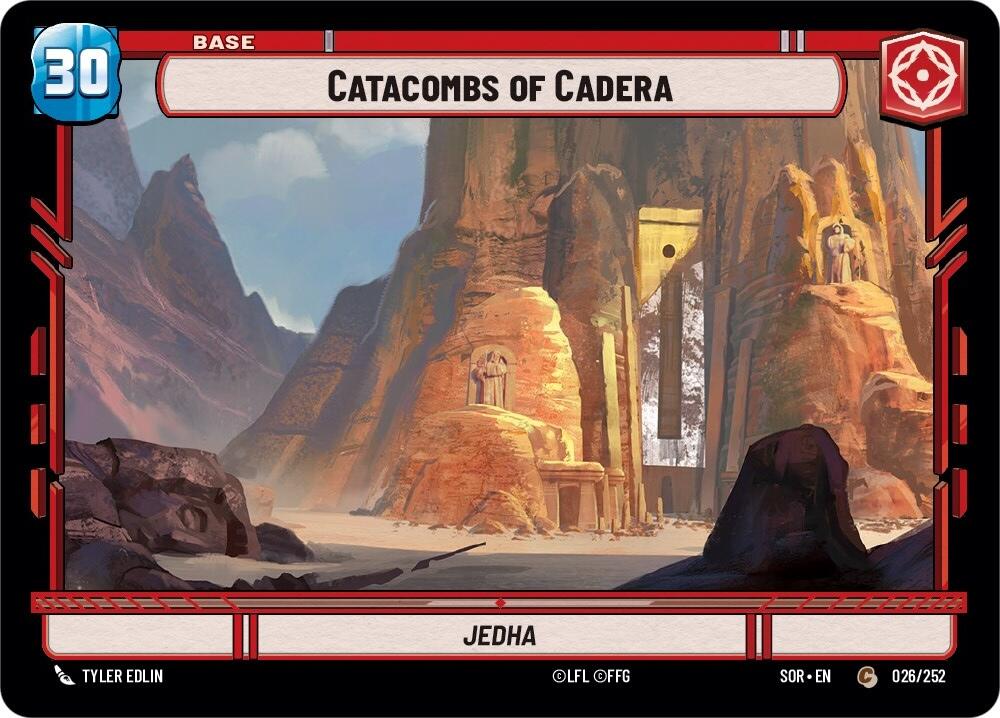 Catacombs of Cadera (026/252) [Spark of Rebellion] | Galactic Gamez