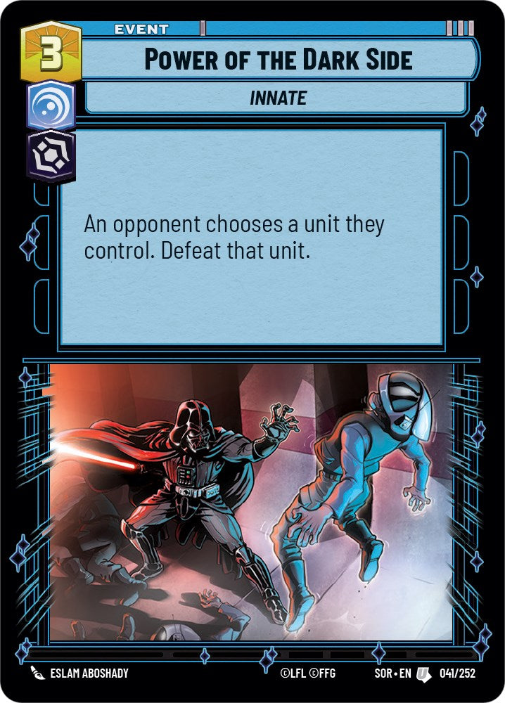 Power of the Dark Side (041/252) [Spark of Rebellion] | Galactic Gamez