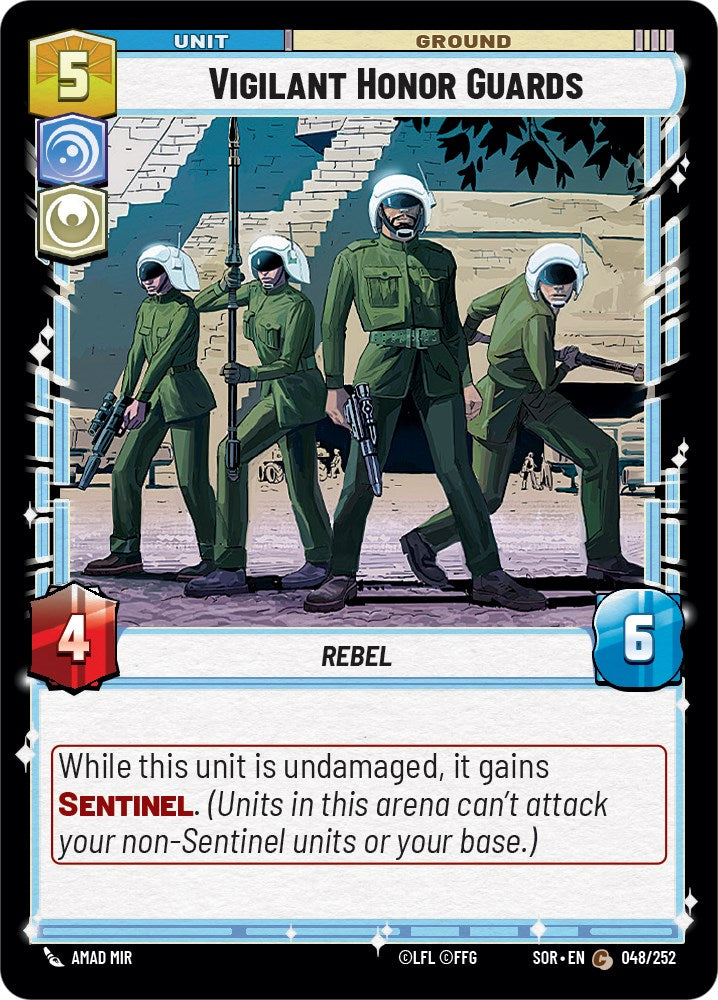 Vigilant Honor Guards (048/252) [Spark of Rebellion] | Galactic Gamez