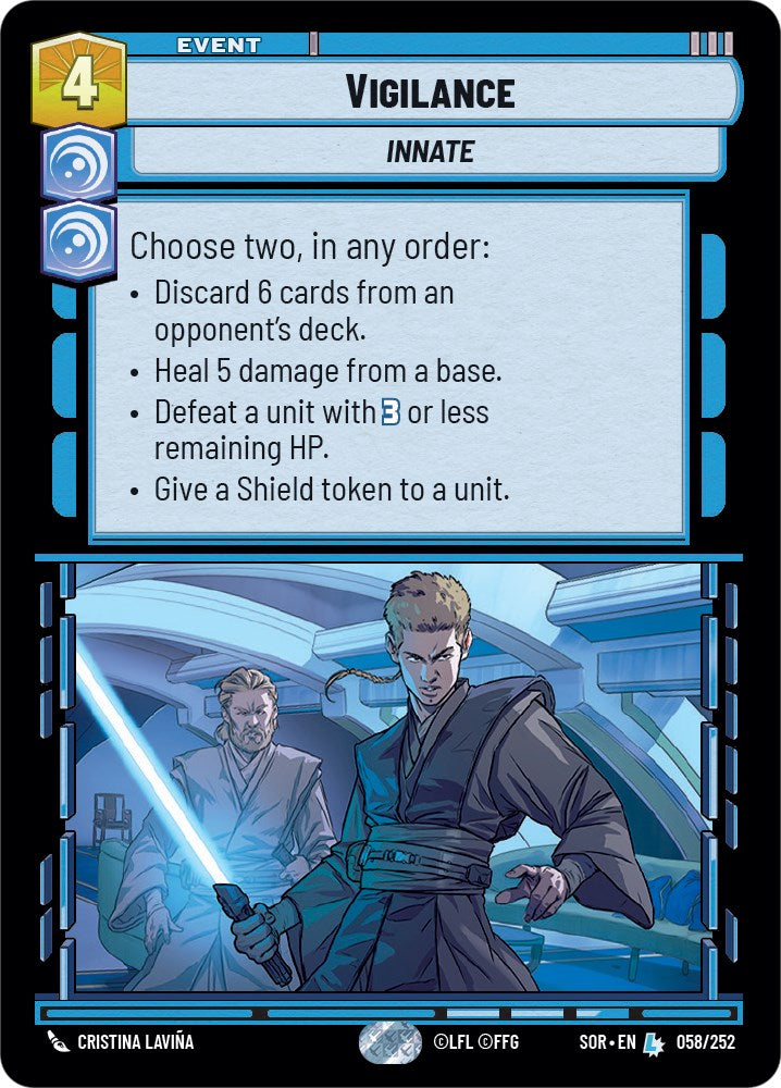 Vigilance (058/252) [Spark of Rebellion] | Galactic Gamez