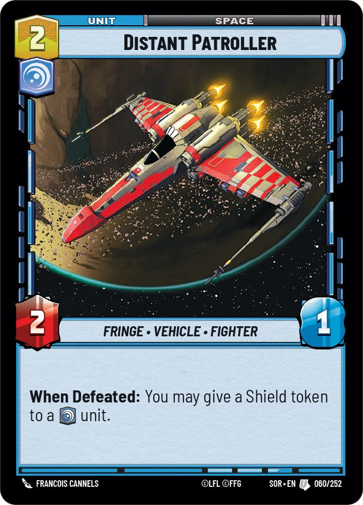 Distant Patroller (060/252) [Spark of Rebellion] | Galactic Gamez