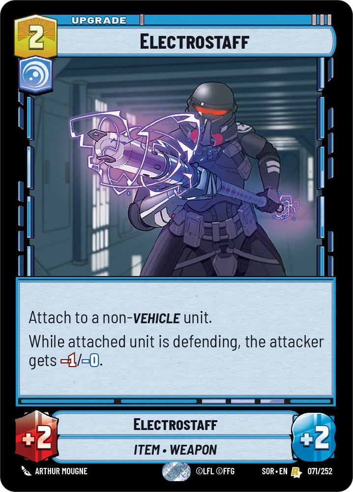 Electrostaff (071/252) [Spark of Rebellion] | Galactic Gamez