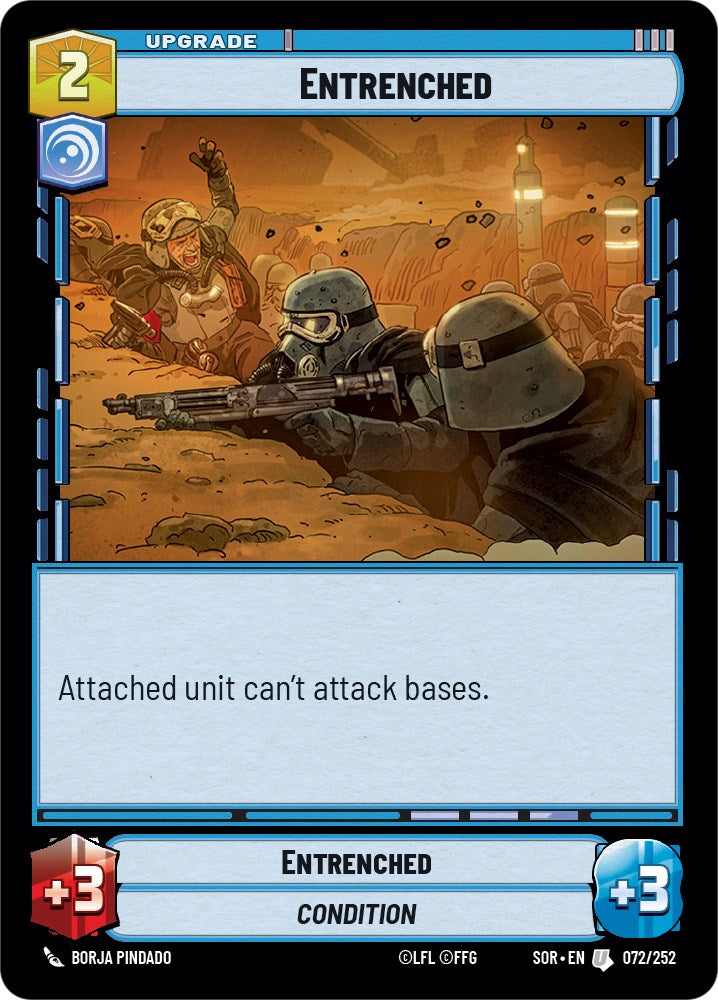 Entrenched (072/252) [Spark of Rebellion] | Galactic Gamez