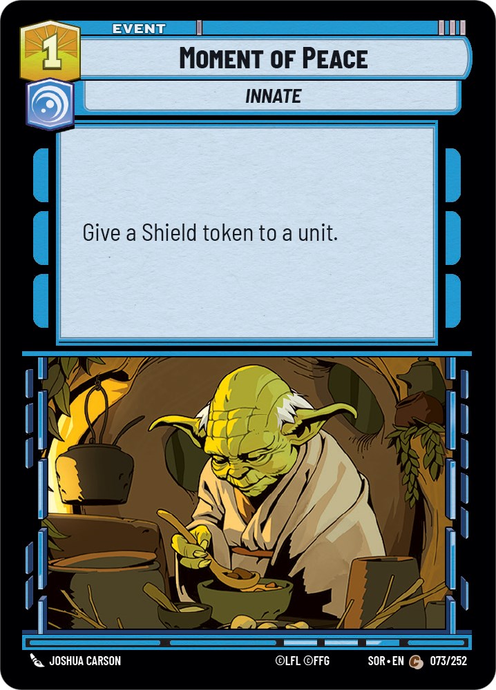 Moment of Peace (073/252) [Spark of Rebellion] | Galactic Gamez