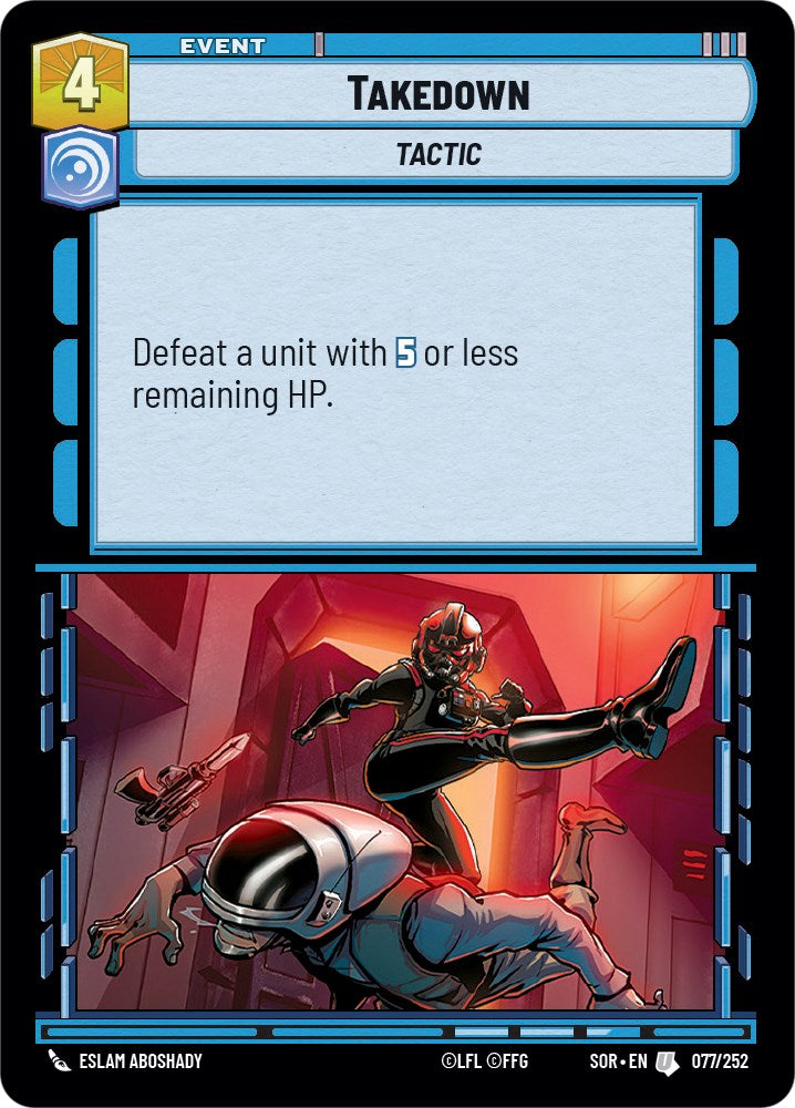 Takedown (077/252) [Spark of Rebellion] | Galactic Gamez