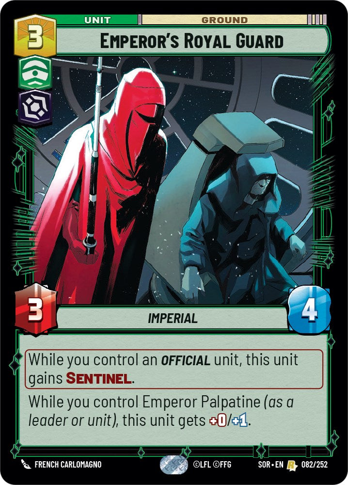 Emperor's Royal Guard (082/252) [Spark of Rebellion] | Galactic Gamez