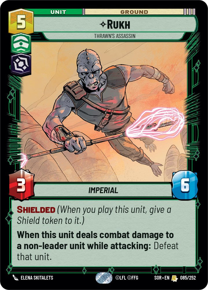 Rukh - Thrawn's Assasin (085/252) [Spark of Rebellion] | Galactic Gamez