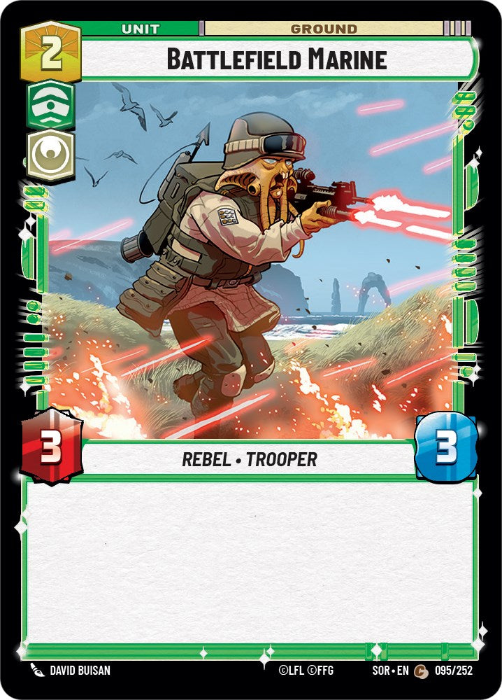 Battlefield Marine (095/252) [Spark of Rebellion] | Galactic Gamez