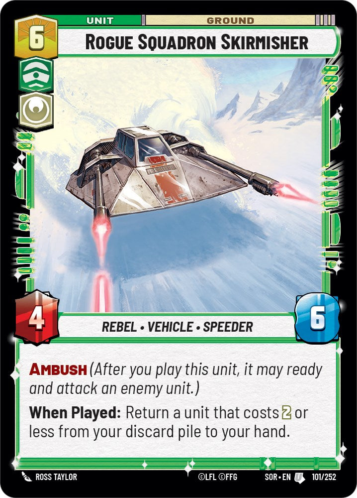 Rogue Squadron Skirmisher (101/252) [Spark of Rebellion] | Galactic Gamez