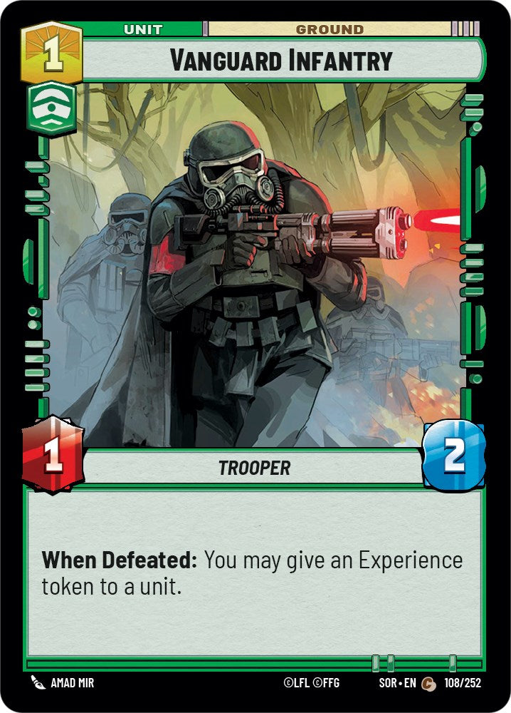 Vanguard Infantry (108/252) [Spark of Rebellion] | Galactic Gamez