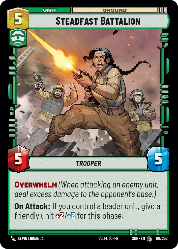 Steadfast Battalion (116/252) [Spark of Rebellion] | Galactic Gamez