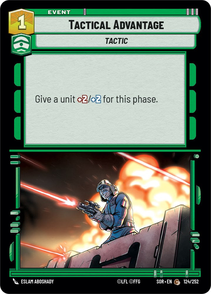 Tactical Advantage (124/252) [Spark of Rebellion] | Galactic Gamez