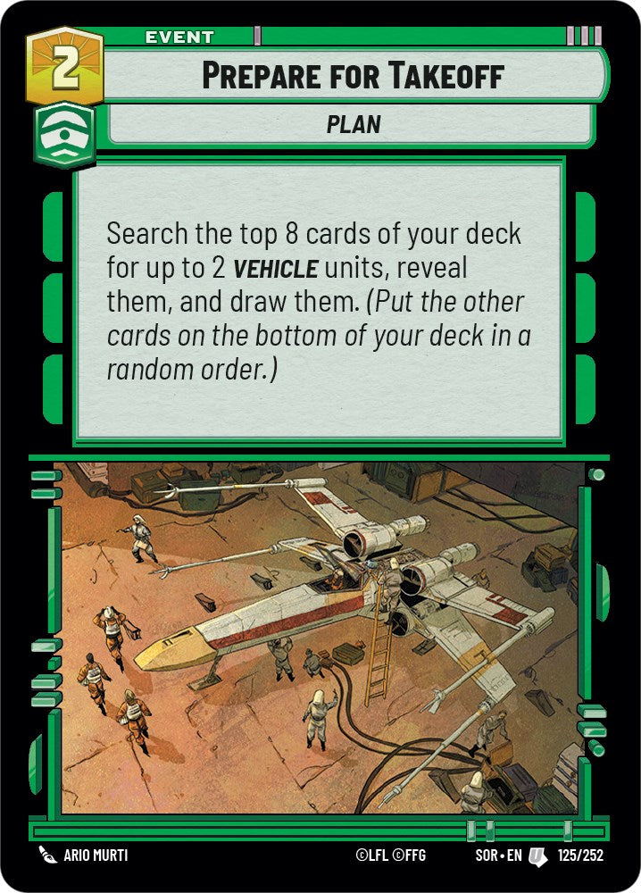 Prepare for Takeoff (125/252) [Spark of Rebellion] | Galactic Gamez