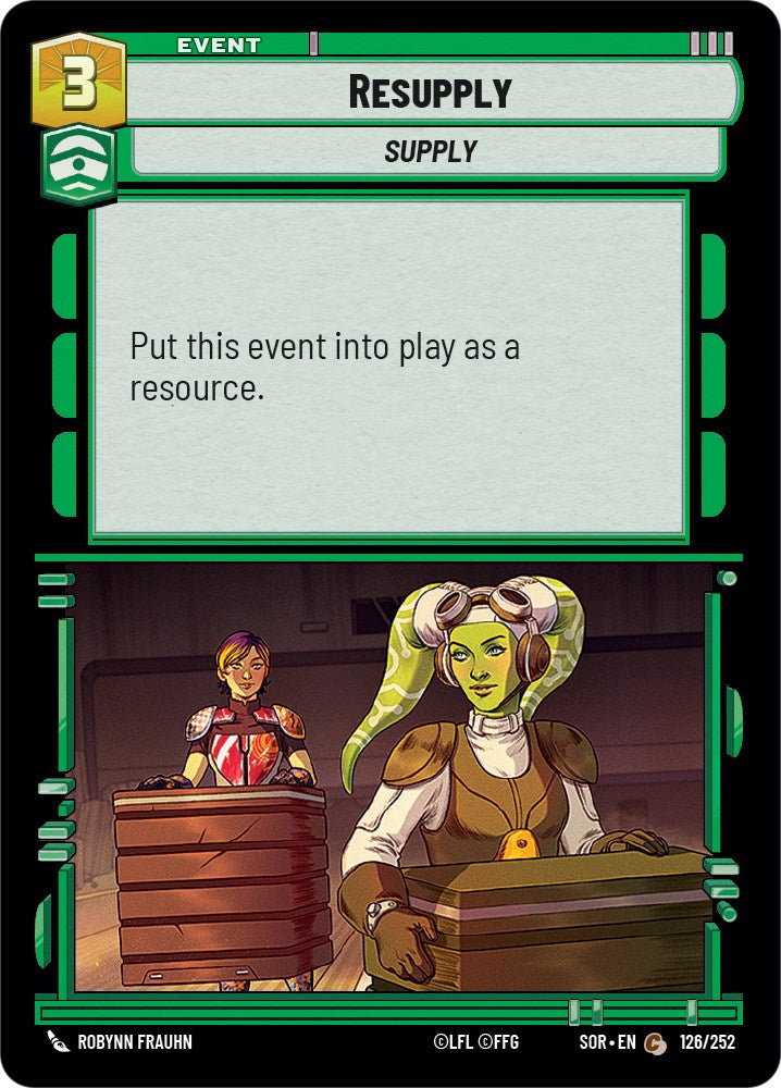 Resupply (126/252) [Spark of Rebellion] | Galactic Gamez
