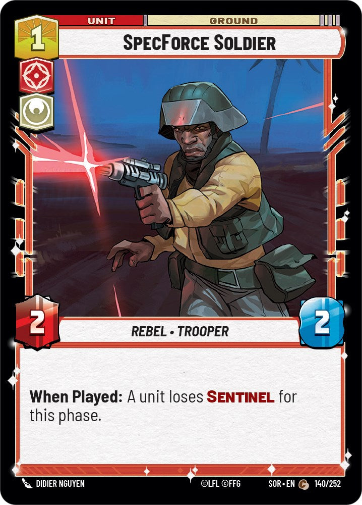 SpecForce Soldier (140/252) [Spark of Rebellion] | Galactic Gamez