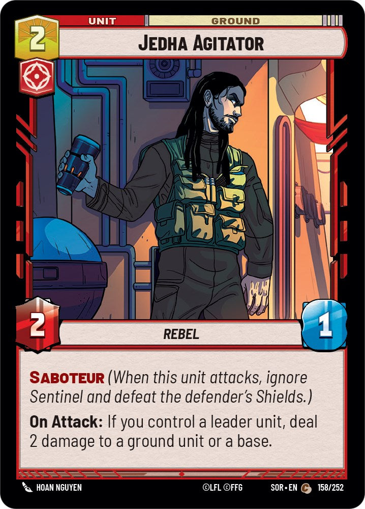 Jedha Agitator (158/252) [Spark of Rebellion] | Galactic Gamez