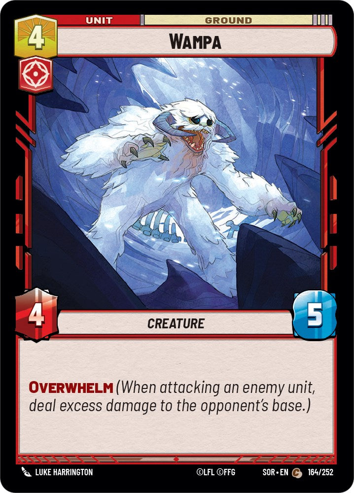 Wampa (164/252) [Spark of Rebellion] | Galactic Gamez