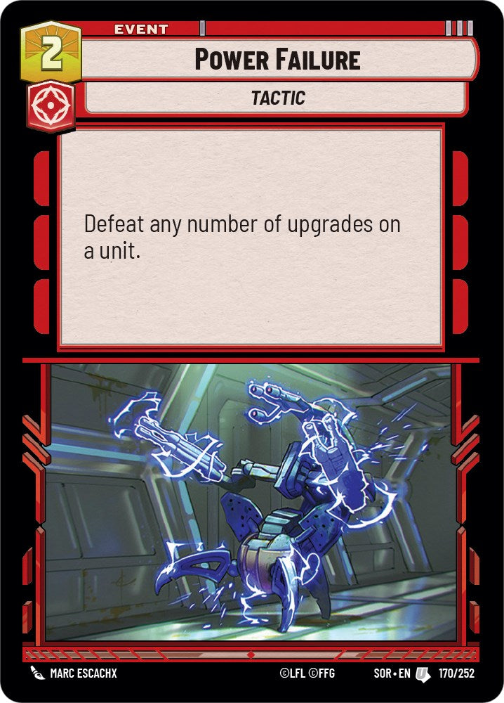 Power Failure (170/252) [Spark of Rebellion] | Galactic Gamez