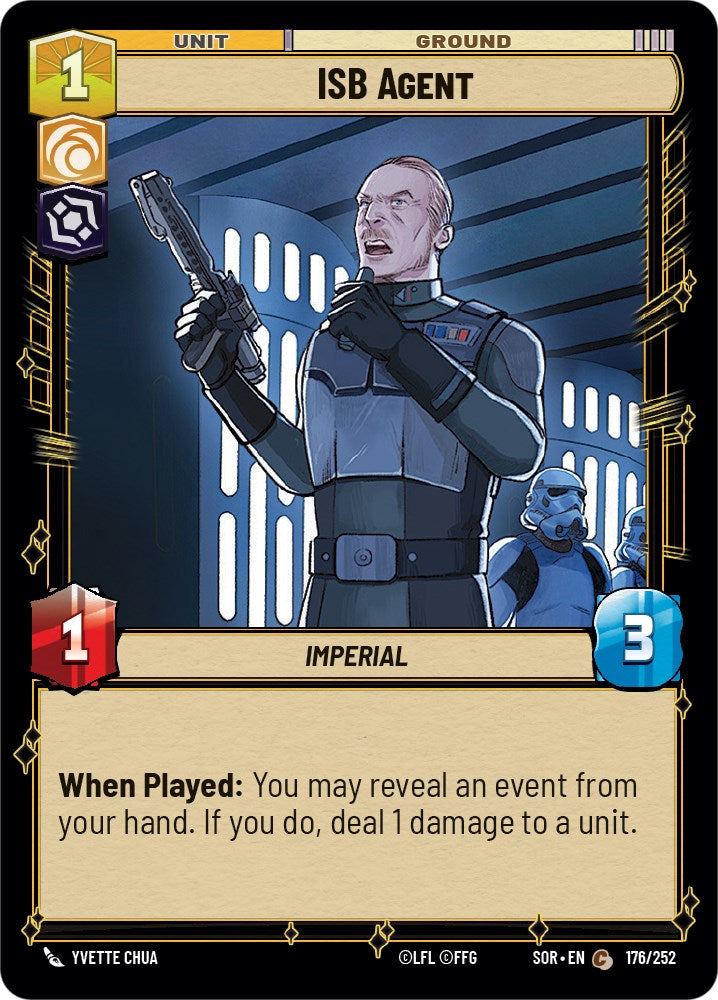 ISB Agent (176/252) [Spark of Rebellion] | Galactic Gamez