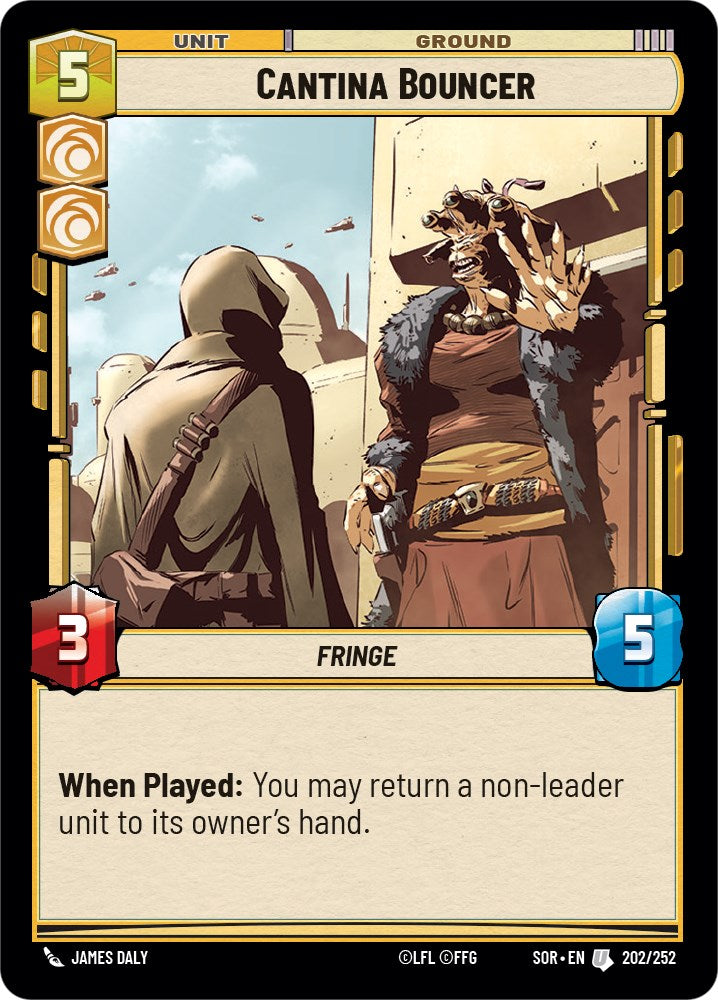 Cantina Bouncer (202/252) [Spark of Rebellion] | Galactic Gamez