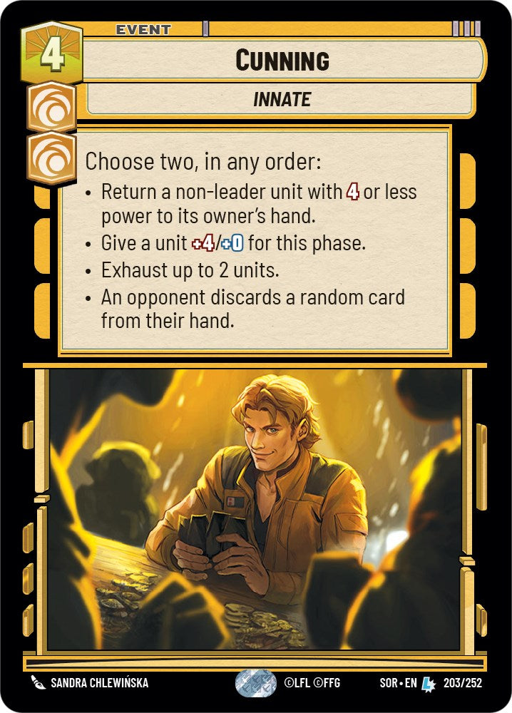Cunning (203/252) [Spark of Rebellion] | Galactic Gamez