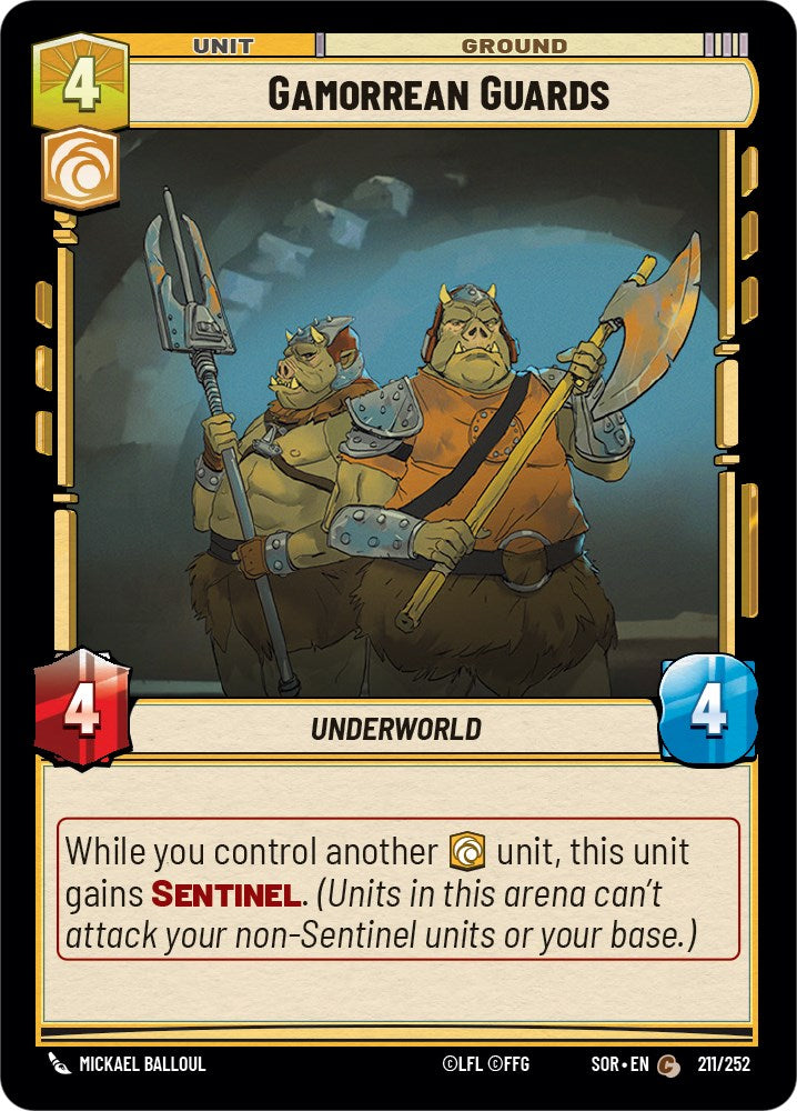 Gamorrean Guards (211/252) [Spark of Rebellion] | Galactic Gamez