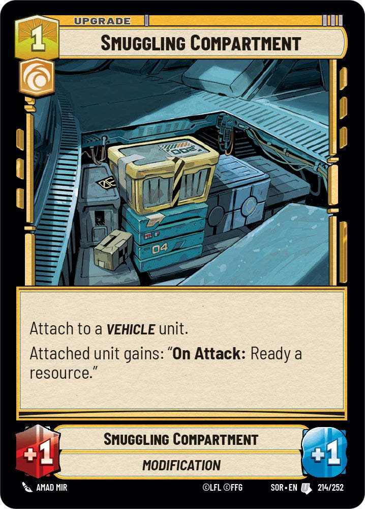 Smuggling Compartment (214/252) [Spark of Rebellion] | Galactic Gamez