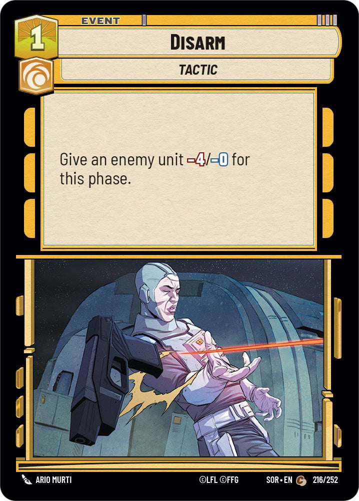 Disarm (216/252) [Spark of Rebellion] | Galactic Gamez