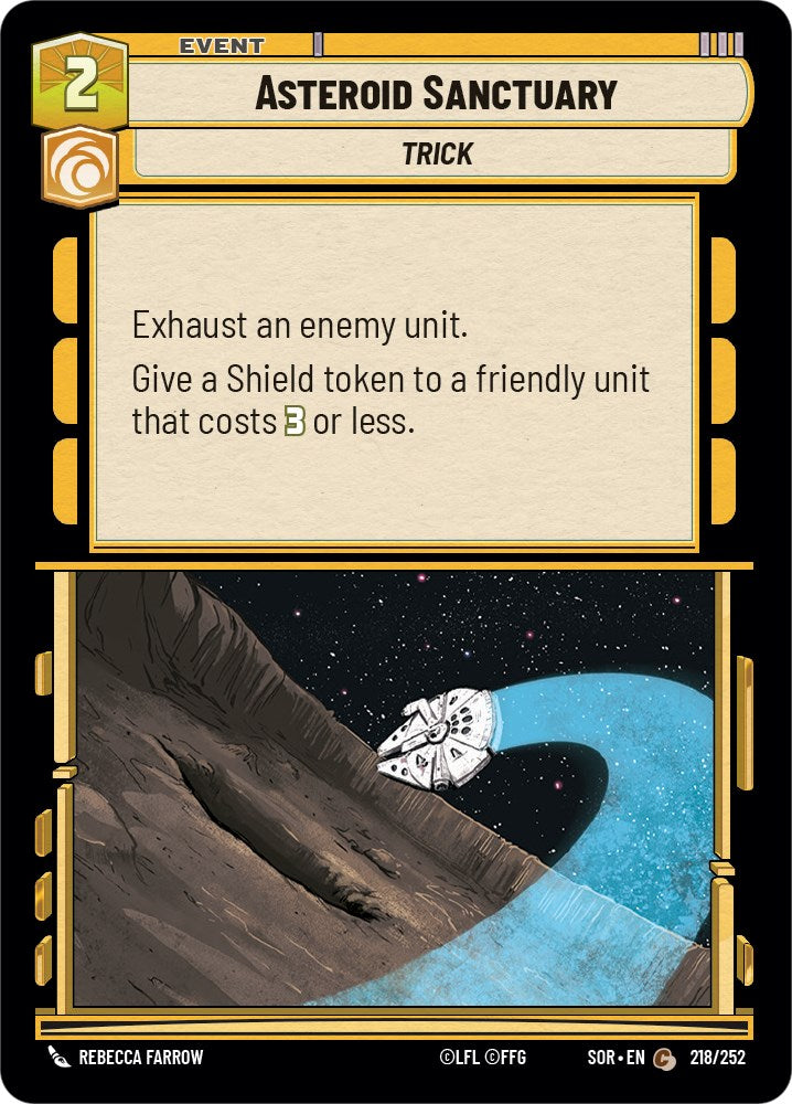 Asteroid Sanctuary (218/252) [Spark of Rebellion] | Galactic Gamez