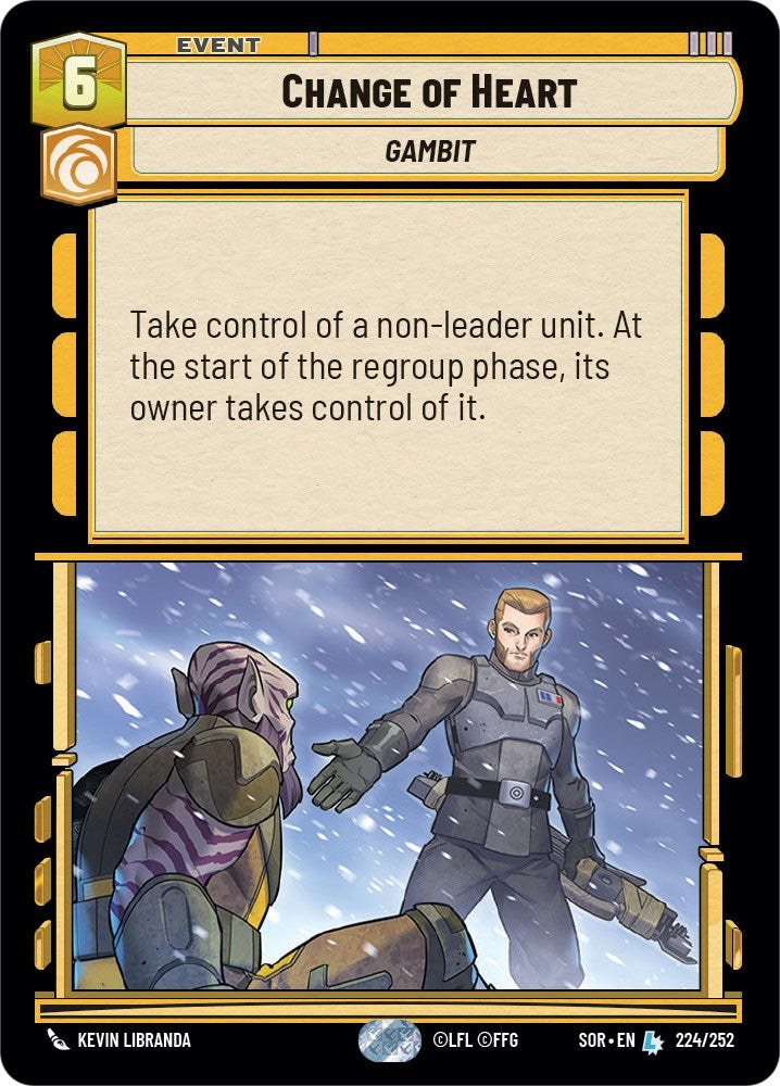 Change of Heart (224/252) [Spark of Rebellion] | Galactic Gamez
