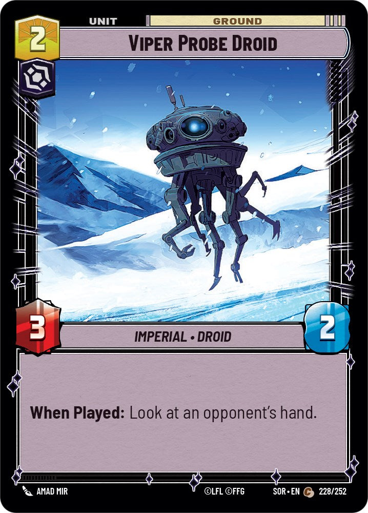 Viper Probe Droid (228/252) [Spark of Rebellion] | Galactic Gamez