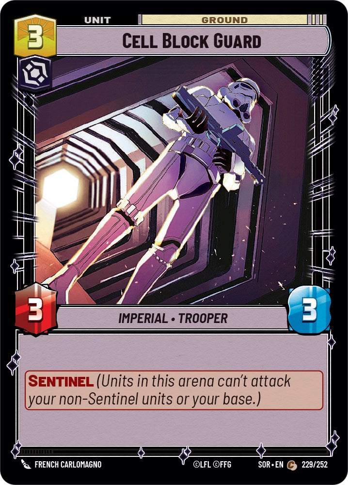 Cell Block Guard (229/252) [Spark of Rebellion] | Galactic Gamez