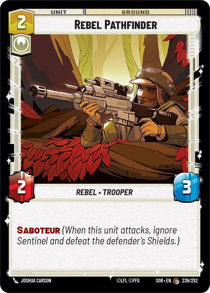 Rebel Pathfinder (239/252) [Spark of Rebellion] | Galactic Gamez