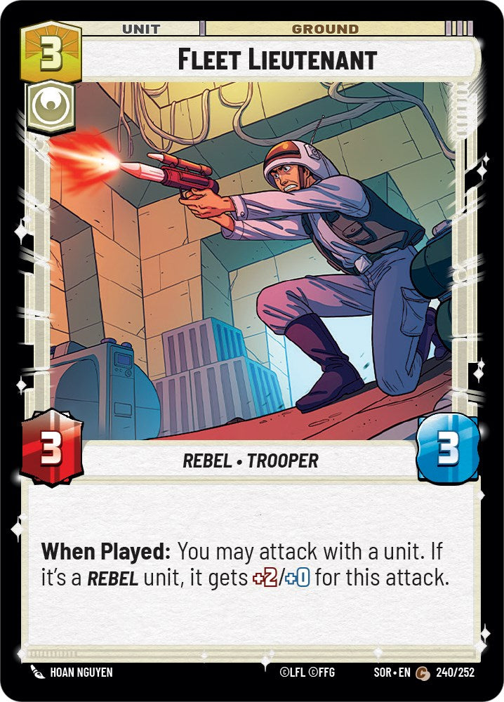 Fleet Lieutenant (240/252) [Spark of Rebellion] | Galactic Gamez