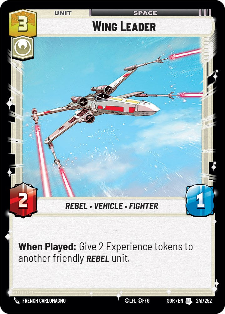 Wing Leader (241/252) [Spark of Rebellion] | Galactic Gamez