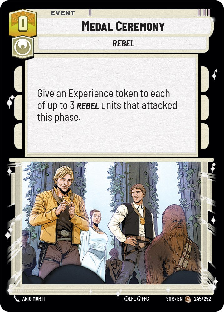 Medal Ceremony (245/252) [Spark of Rebellion] | Galactic Gamez