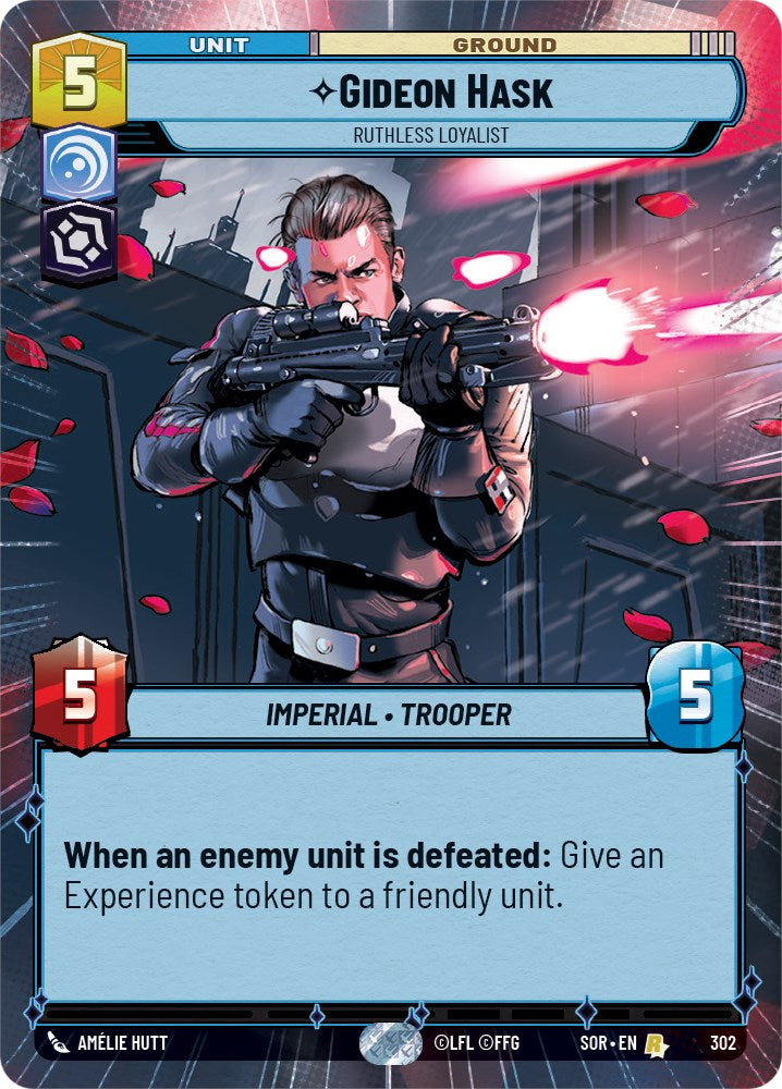 Gideon Hask - Ruthless Loyalist (Hyperspace) (302) [Spark of Rebellion] | Galactic Gamez