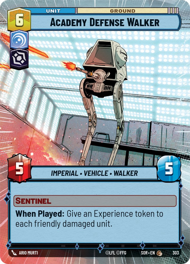 Academy Defense Walker (Hyperspace) (303) [Spark of Rebellion] | Galactic Gamez