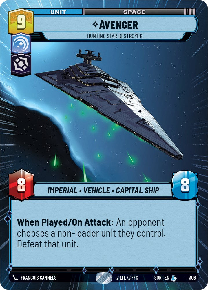 Avenger - Hunting Star Destroyer (Hyperspace) (306) [Spark of Rebellion] | Galactic Gamez