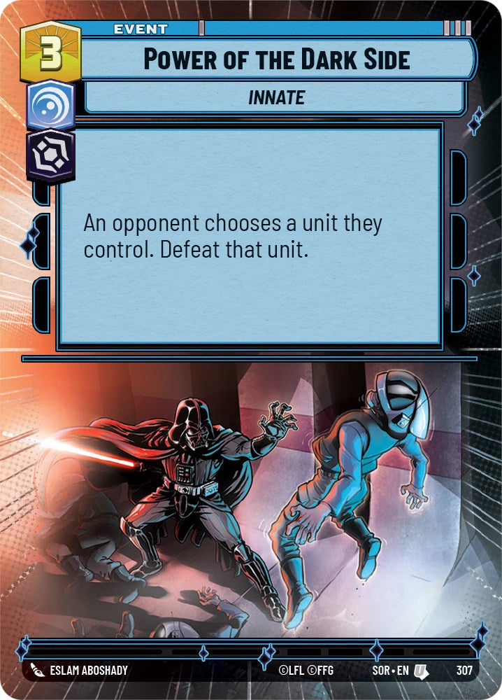Power of the Dark Side (Hyperspace) (307) [Spark of Rebellion] | Galactic Gamez