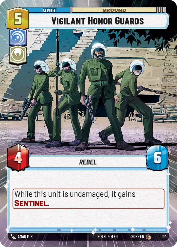 Vigilant Honor Guards (Hyperspace) (314) [Spark of Rebellion] | Galactic Gamez