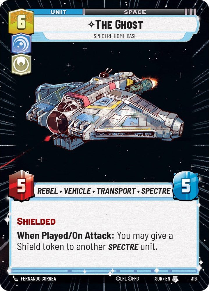 The Ghost - Spectre Home Base (Hyperspace) (316) [Spark of Rebellion] | Galactic Gamez
