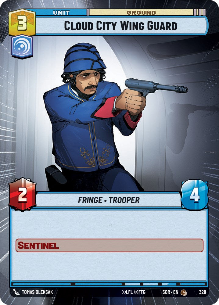 Cloud City Wing Guard (Hyperspace) (328) [Spark of Rebellion] | Galactic Gamez