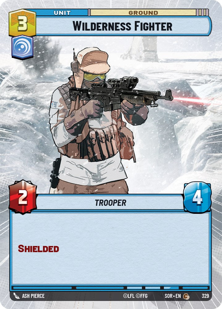 Wilderness Fighter (Hyperspace) (329) [Spark of Rebellion] | Galactic Gamez