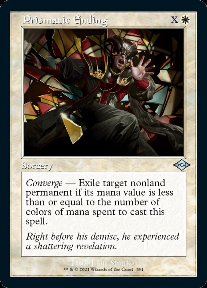 Prismatic Ending (Retro Foil Etched) [Modern Horizons 2] | Galactic Gamez