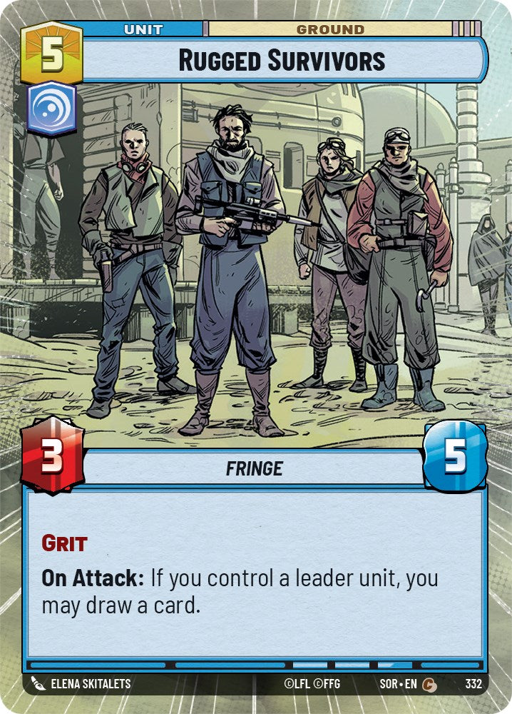 Rugged Survivors (Hyperspace) (332) [Spark of Rebellion] | Galactic Gamez