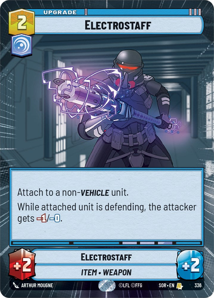 Electrostaff (Hyperspace) (336) [Spark of Rebellion] | Galactic Gamez
