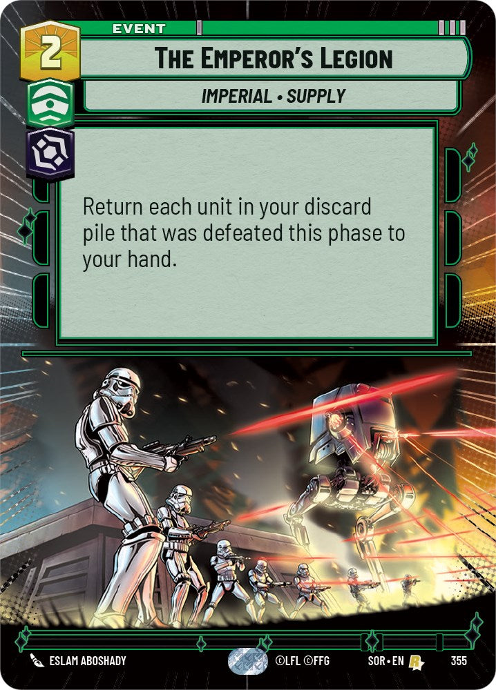 The Emperor's Legion (Hyperspace) (355) [Spark of Rebellion] | Galactic Gamez